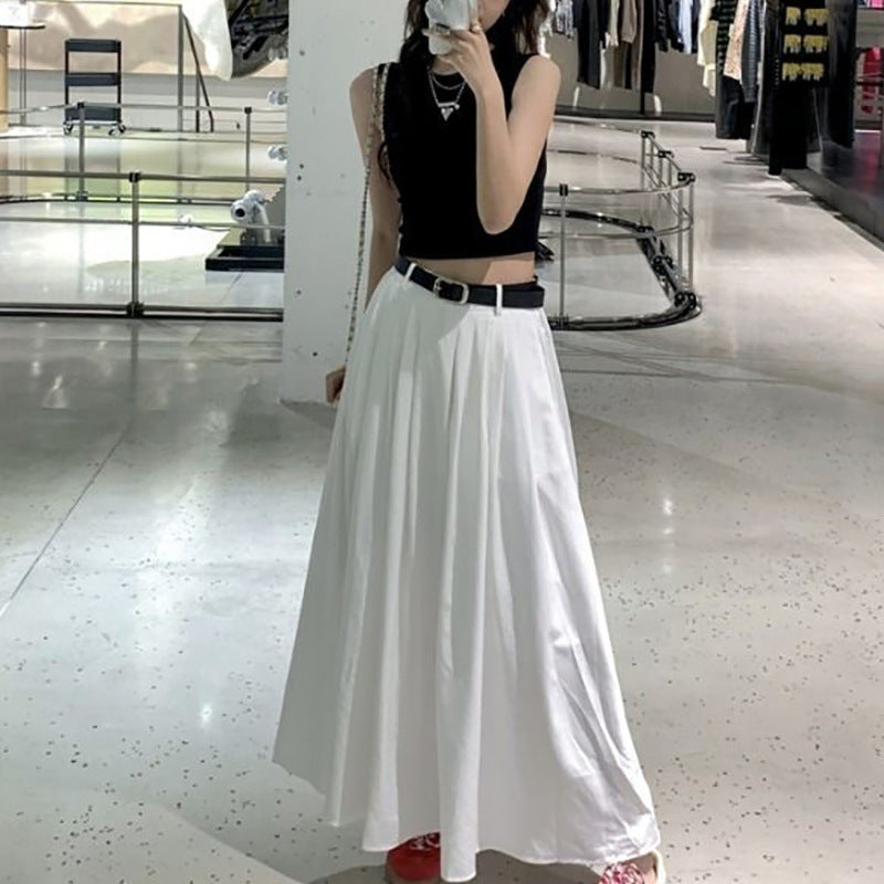 Damen Crop- Elastisch Asymmetrisch Eveloria
