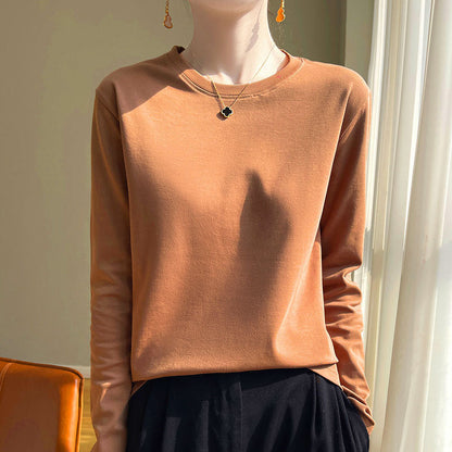 Damen Langarmshirt Rundhals Eveloria