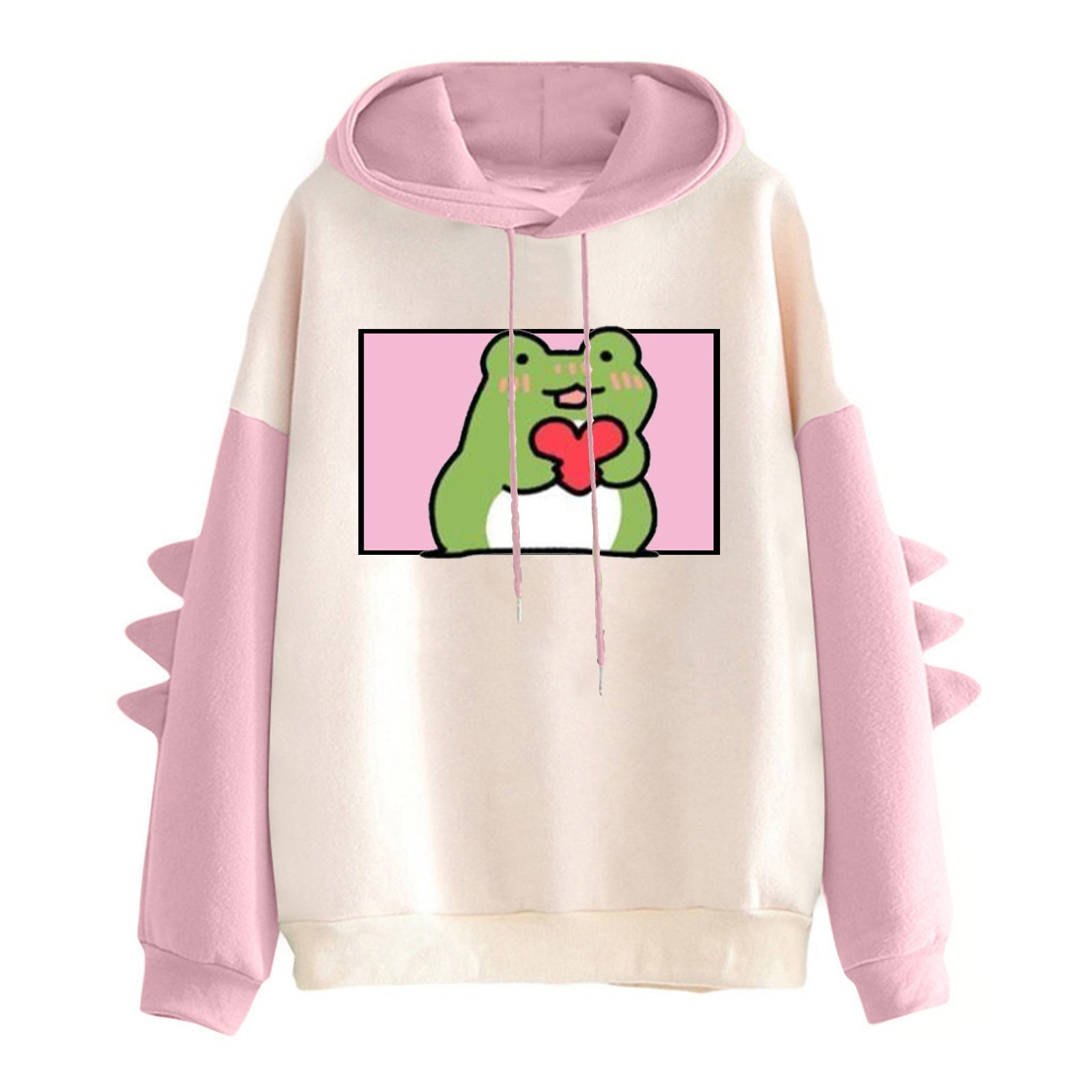 Damen Hoodie Froschdesign Eveloria - Eveloria