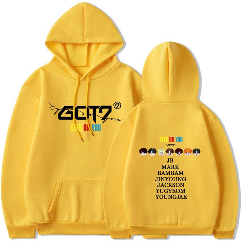 Damen Kapuzensweater GOT7 Design Bequem