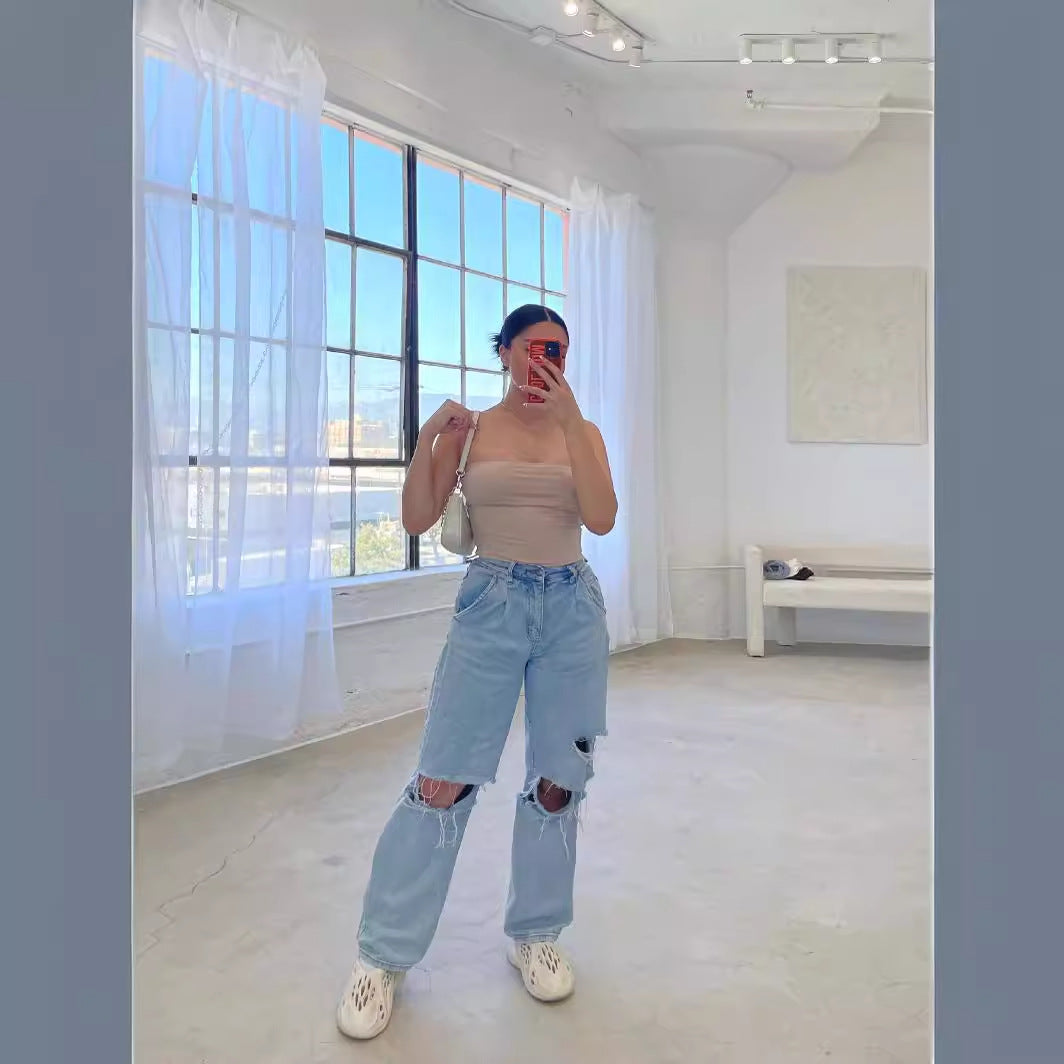 Damen Zerrissene Mom Jeans Eveloria wird zu:
Eveloria Damen