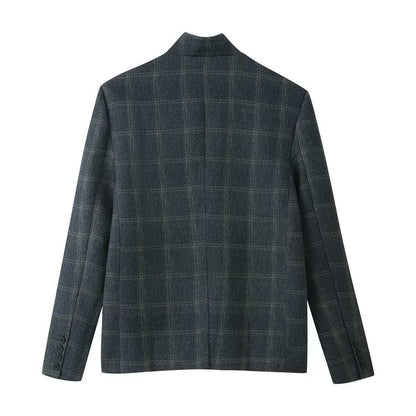 Damen Blazerjacke Kariert Eveloria