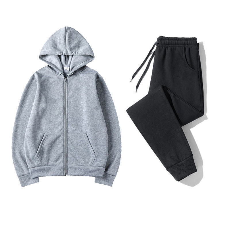 Damen Sportliches Kapuzenset Elastisch Mit Reißverschluss Schwarz - Eveloria