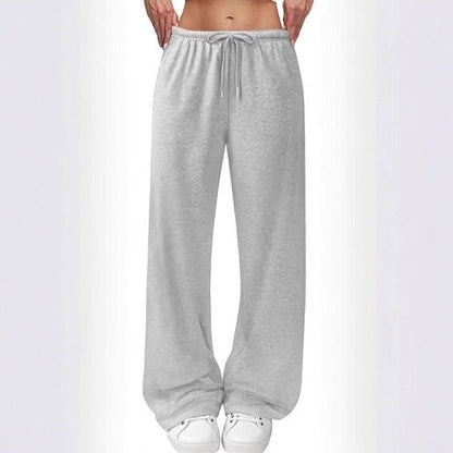 Damen Freizeithose Atmungsaktiv mit Kordelzug Beige - Eveloria