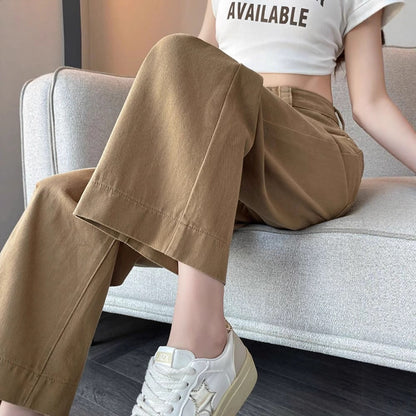 Damen Highwaist Jeans Weit Bein Eveloria