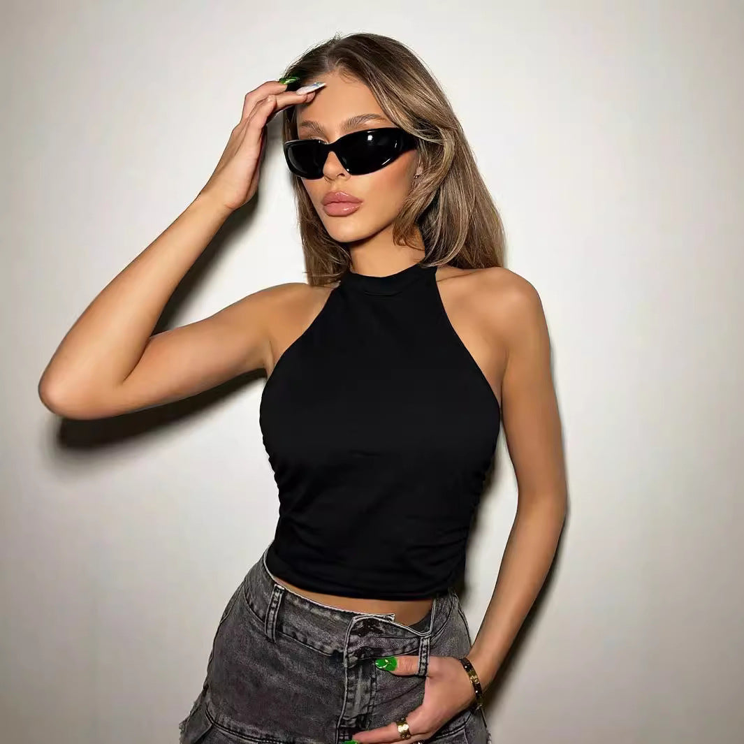 Damen Crop- Halterdesign Figurbetonter Büstenhalter - Eveloria