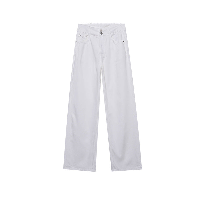 Damen Bluse Rüschendetails Schlüsselaugenverschluss Eveloria