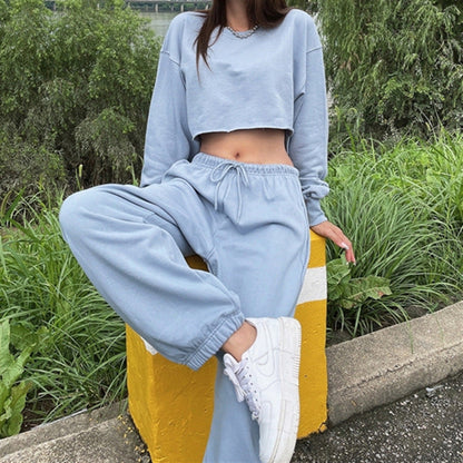 Damen Loungewear-Set mit Sweatshirt und Jogginghosen