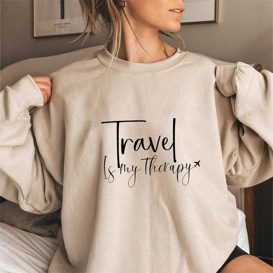 Damen Sweatshirt Statementaufschrift Puffärmel Grau Eveloria