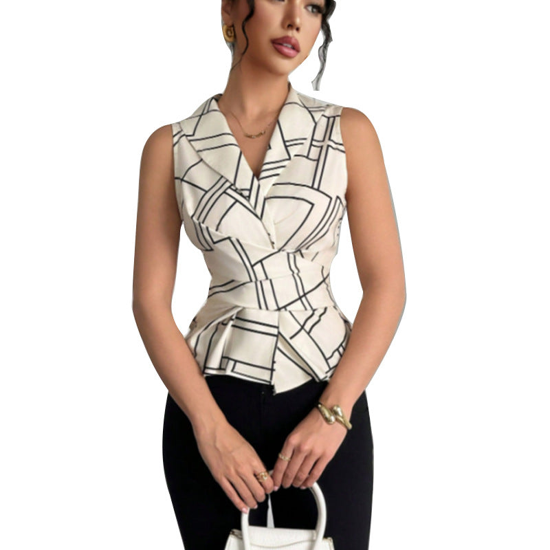 Damen Blusentop Moderner Schnitt Strukturiertes Design Eveloria
