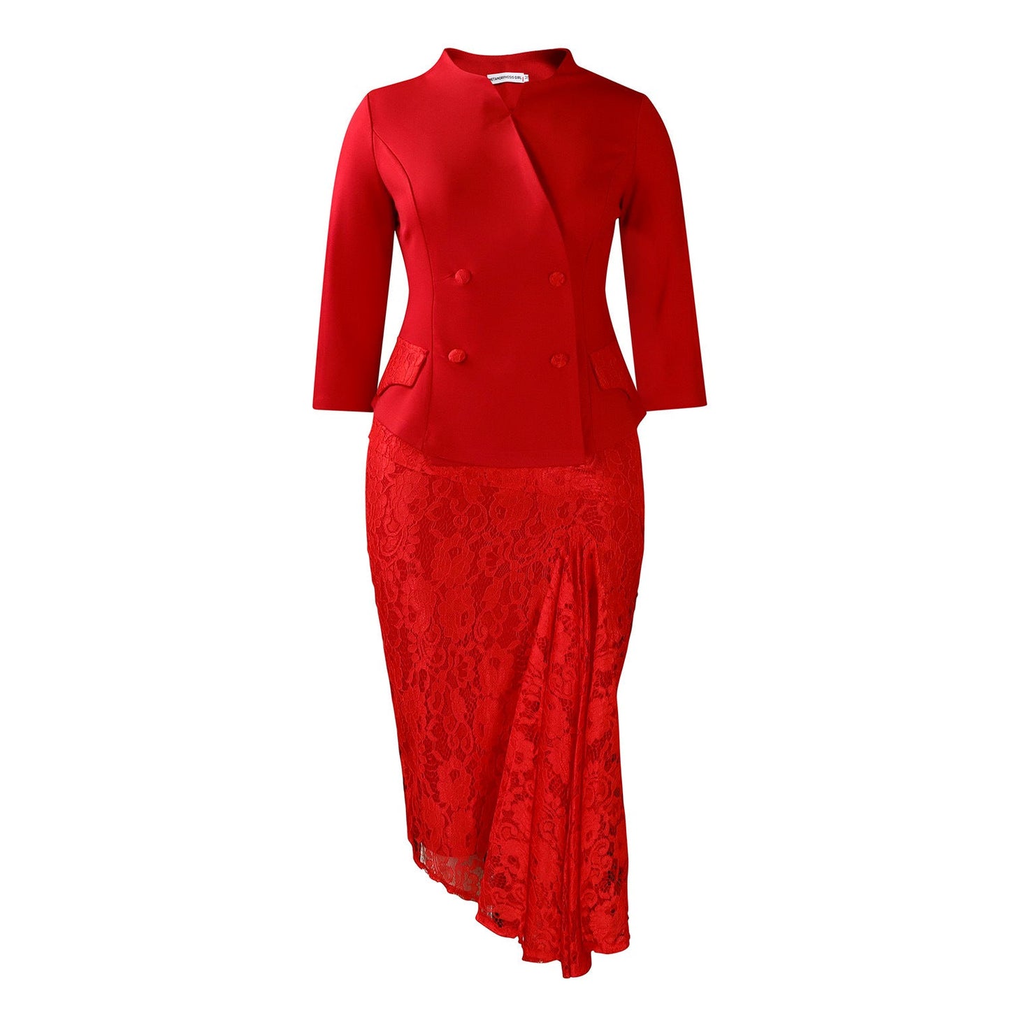 Eveloria Damen Blazer Kleidungsset