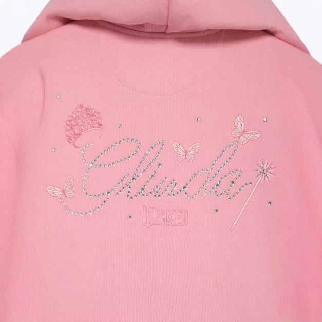 Damen Kapuzenjacke Rüschendetails Eveloria