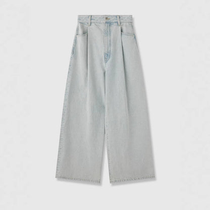 Damen Weite Mom Jeans Eveloria