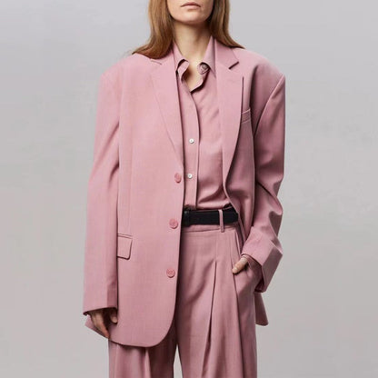 Damen Oversize Blazer Hosenanzug Eveloria