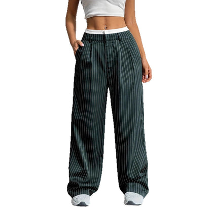 Damen Hochwasserhose klassisch mit schrägen Taschen Eveloria