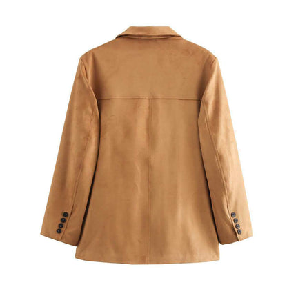 Damen Blazerjacke Modisch Eveloria