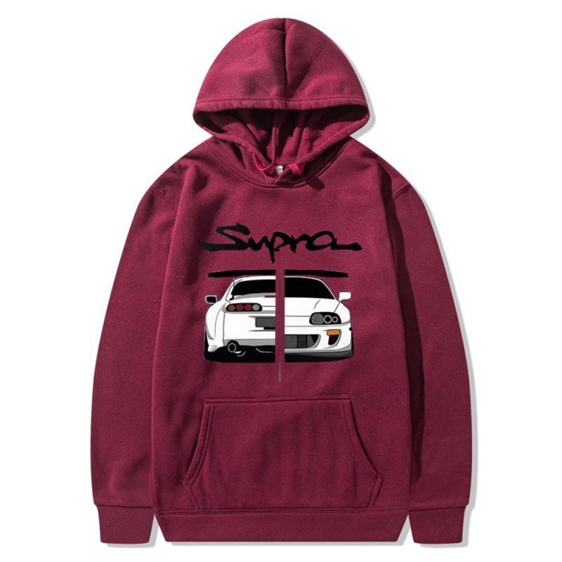 Damen Kapuzenpullover mit Kängurutaschen und einzigartigem Design