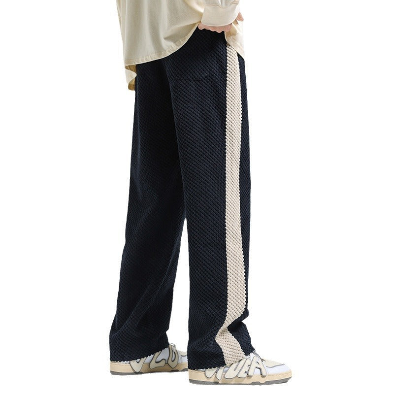 Herren Relaxed-Fit Hose mit Streifen
