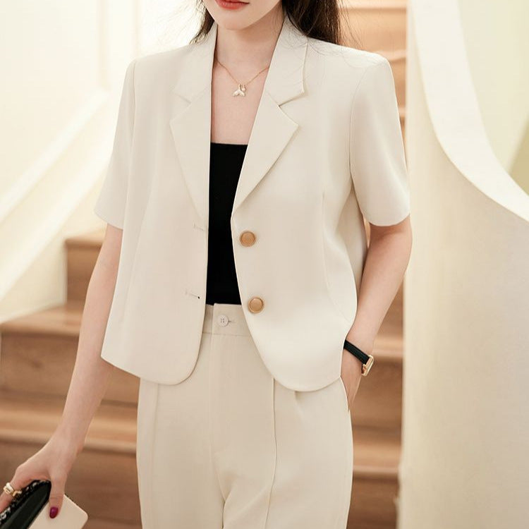 Damen Blazer Kurzarm Eveloria - Eveloria