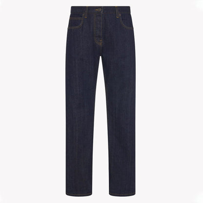 Damen Gerade Geschnittene Jeans Hochwerder Eveloria