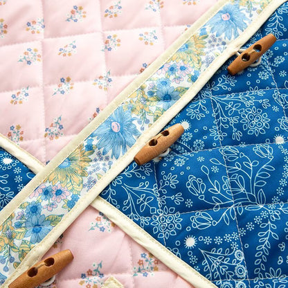 Eveloria Damen Patchwork-Jacke Gefüttert Praktische Taschen