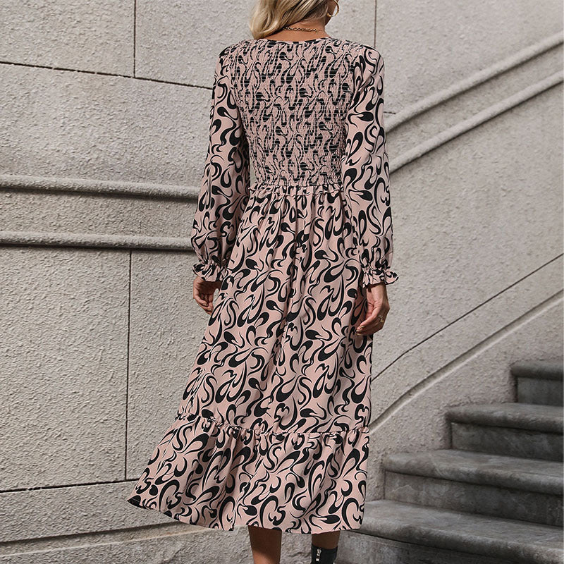 Damen Maxikleid Elastisch Eveloria