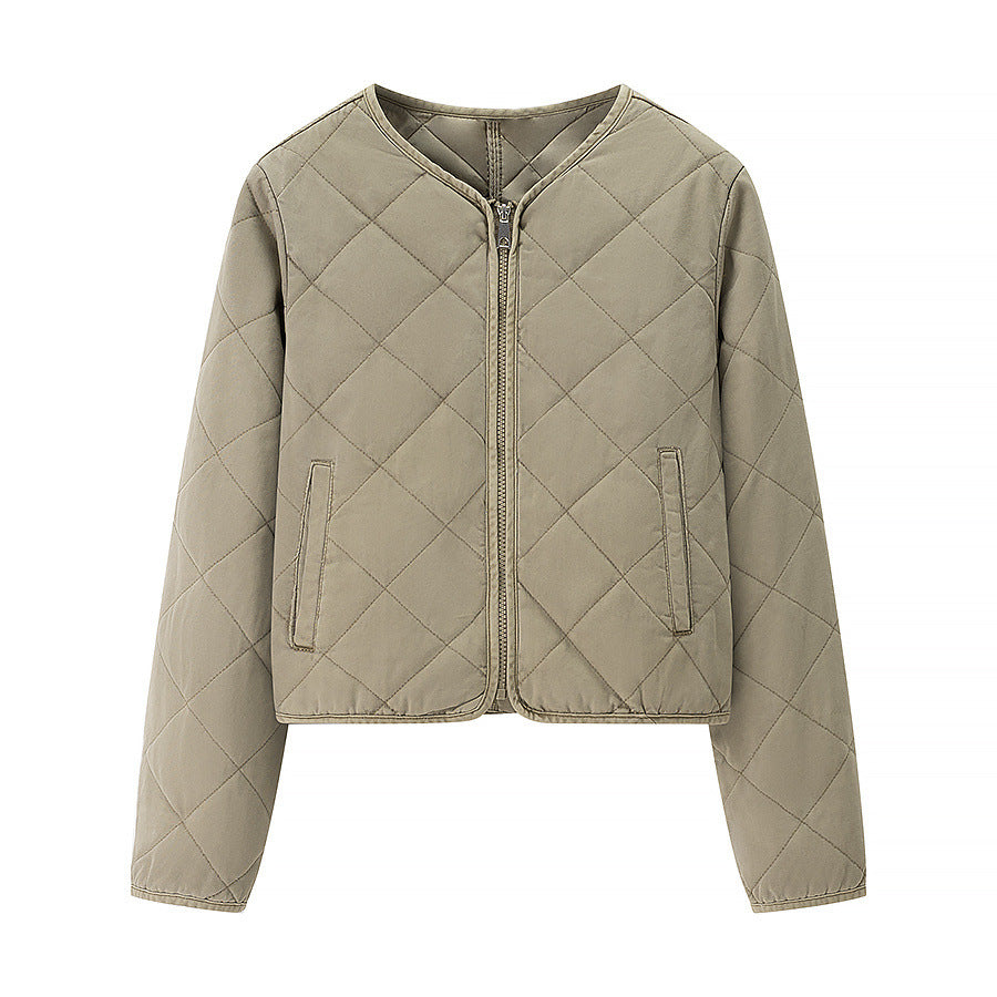 Damen Steppjacke Praktische Taschen Moderner Schnitt Eveloria
