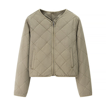 Damen Steppjacke Praktische Taschen Moderner Schnitt Eveloria