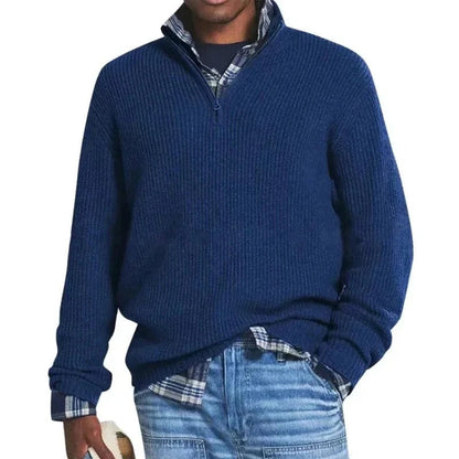 Eveloria Herren Zip Pullover Stilvoll