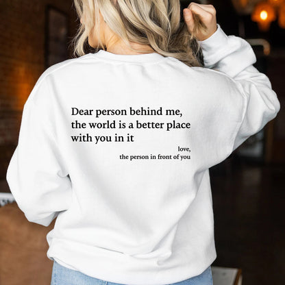 Damen Sweatshirt Inspirierendes Motiv Gemütlicher Schnitt Eveloria