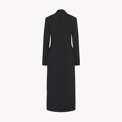 Damen Blazer Doppeltreihig Weitschnitt Eveloria