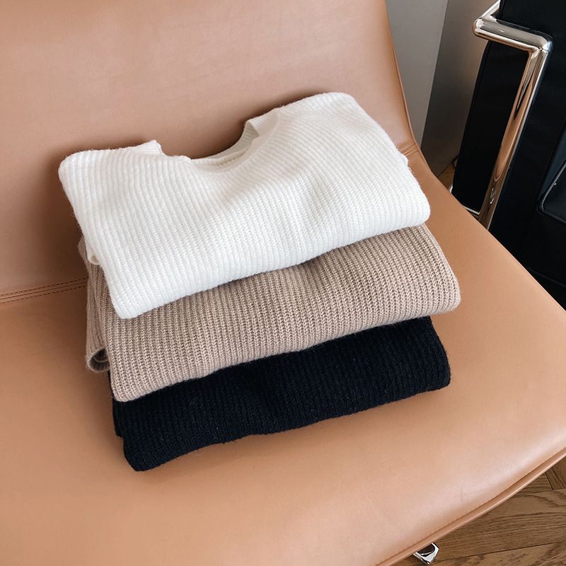 Damen Strickpullover mit Gürtel Eveloria