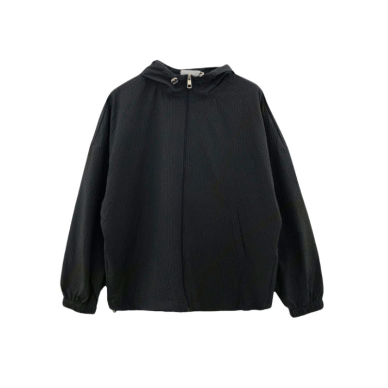 Damen Outdoorjacke Leicht Verstellbarer Kordelzug Eveloria