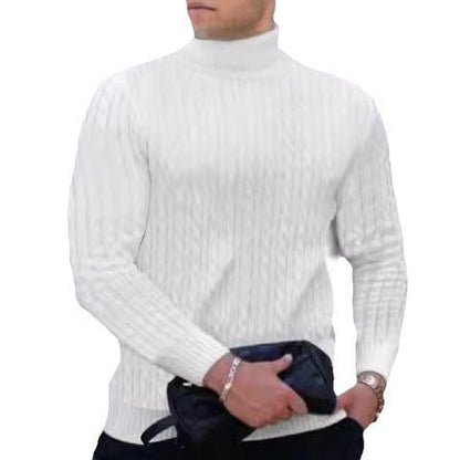 Herren Rollkragenpullover Strickqualität Eveloria