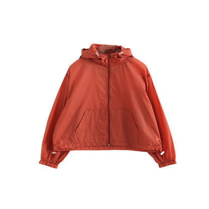 Damen Leichte Funktionsjacke Kapuze Eveloria