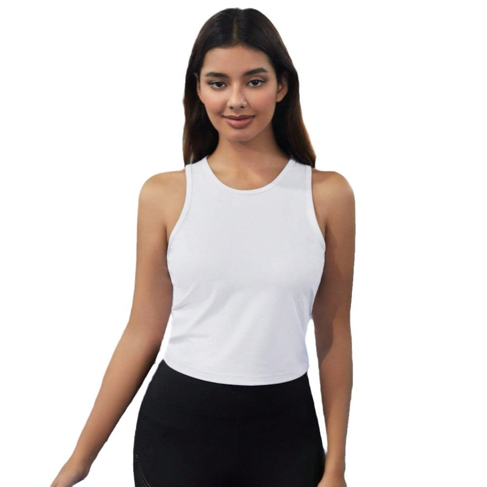 Damen Sportliches Tanktop Figurbetont Evelyn