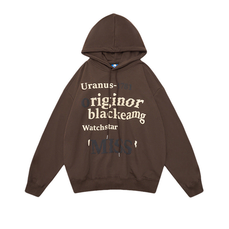 Damen Hoodie Freizeit Trend Schriftzug Eveloria - Eveloria