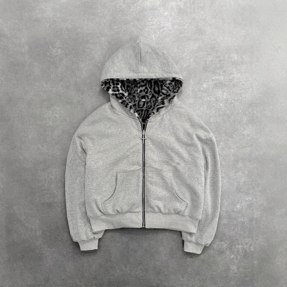 Eveloria Damen Kapuzenpullover Weiches Innenfutter Reißverschluss - Eveloria
