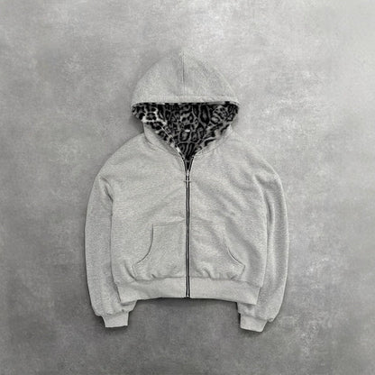 Eveloria Damen Kapuzenpullover Weiches Innenfutter Reißverschluss - Eveloria