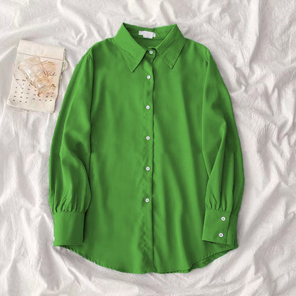 Damen Bluse Voluminöse Ärmel Eveloria