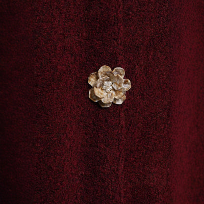 Damen Fleecejacke Kuschelig Elegante Knopfleiste Eveloria