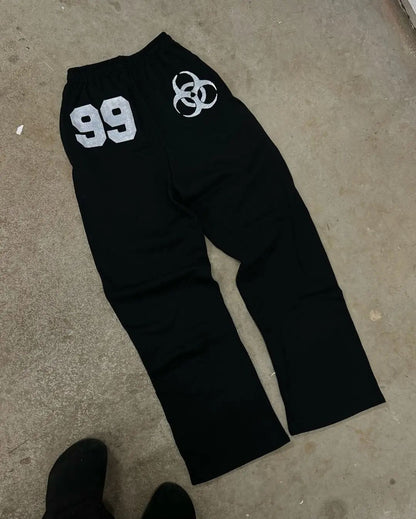 Damen Sweathose Biohazard-Design Baumwolle