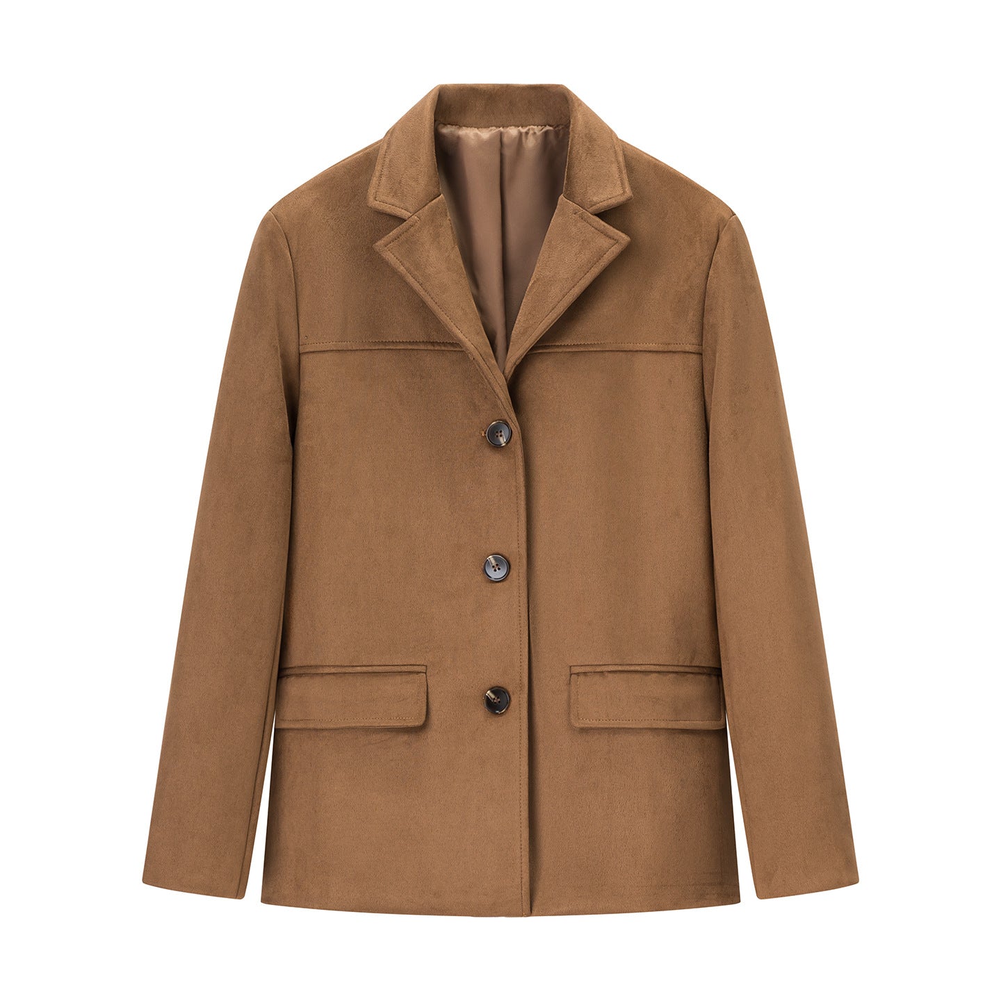 Damen Blazer Weiches Material Eveloria