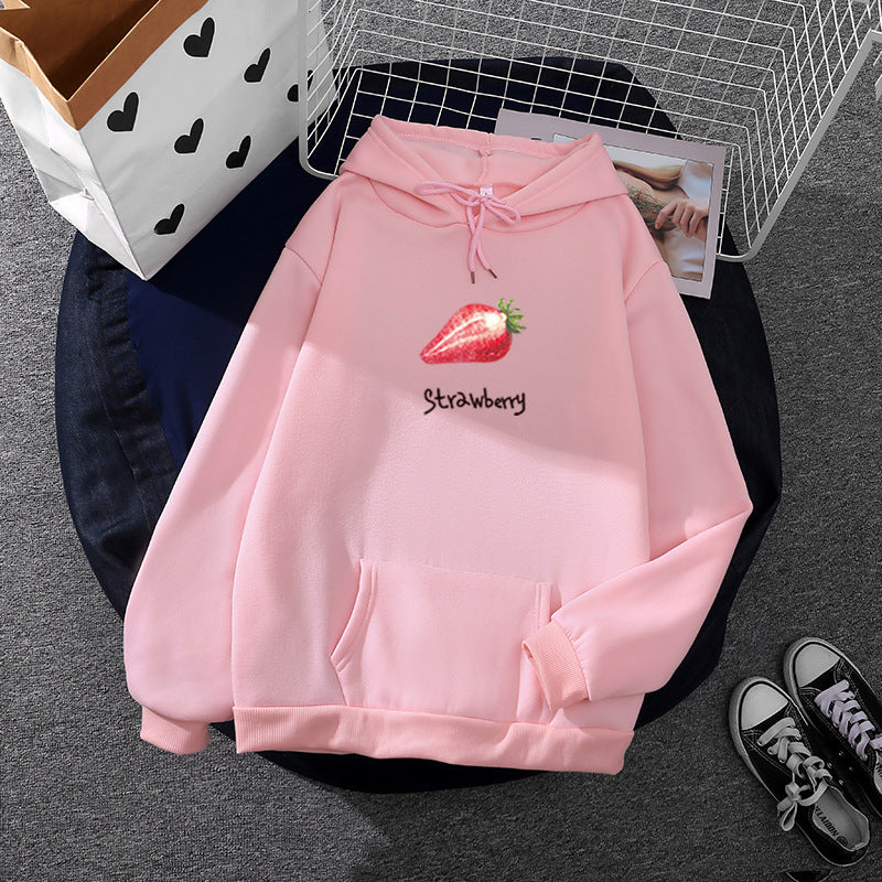Damen Hoodie Melonenmotiv Fruchtig Eveloria