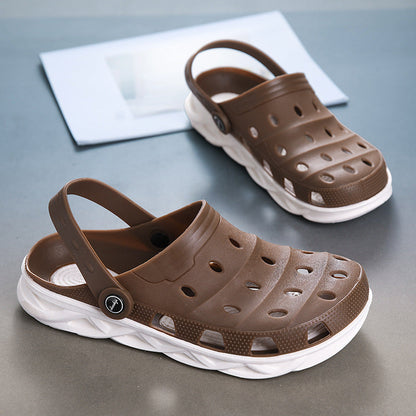 Herren Freizeitsandalen Rutschfest Atmungsaktiv Eveloria
