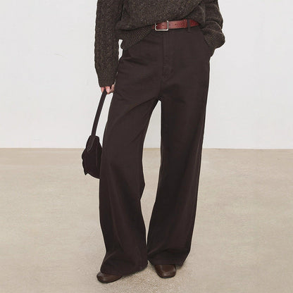 Damen High-Waist-Culotte Weit geschnitten Eveloria - Eveloria