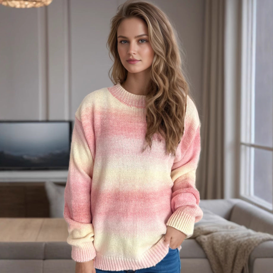 Damen Pullover Moderner Stil Eveloria - Eveloria