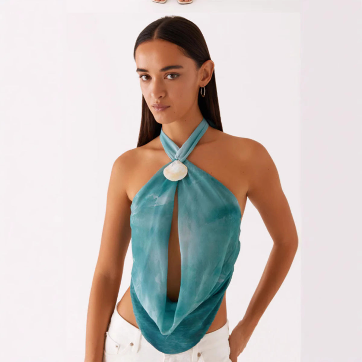 Damen Halstuch Wickel-Design Hochwertig Eveloria - Eveloria