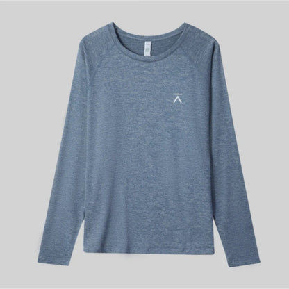 Damen Langarmshirt Atmungsaktiv mit Innovativem Schnitt Eveloria