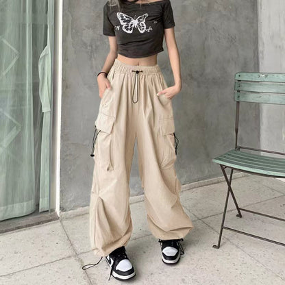Damen Cargo-Hose Praktische Taschen Bequem Eveloria